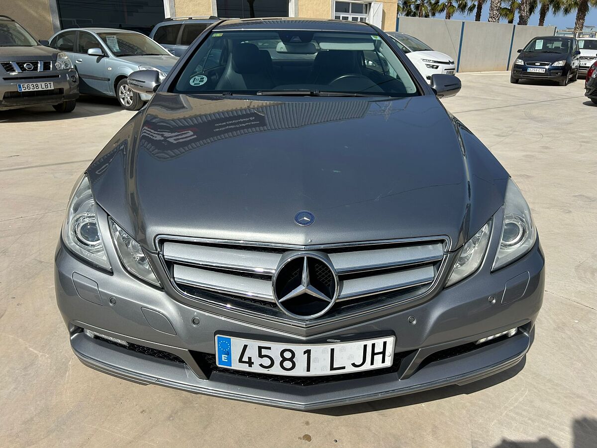 MERCEDES E350 CDI COUPE 3.0 V6 AUTO SPANISH LHD IN SPAIN 118000 MILES SUPER 2009